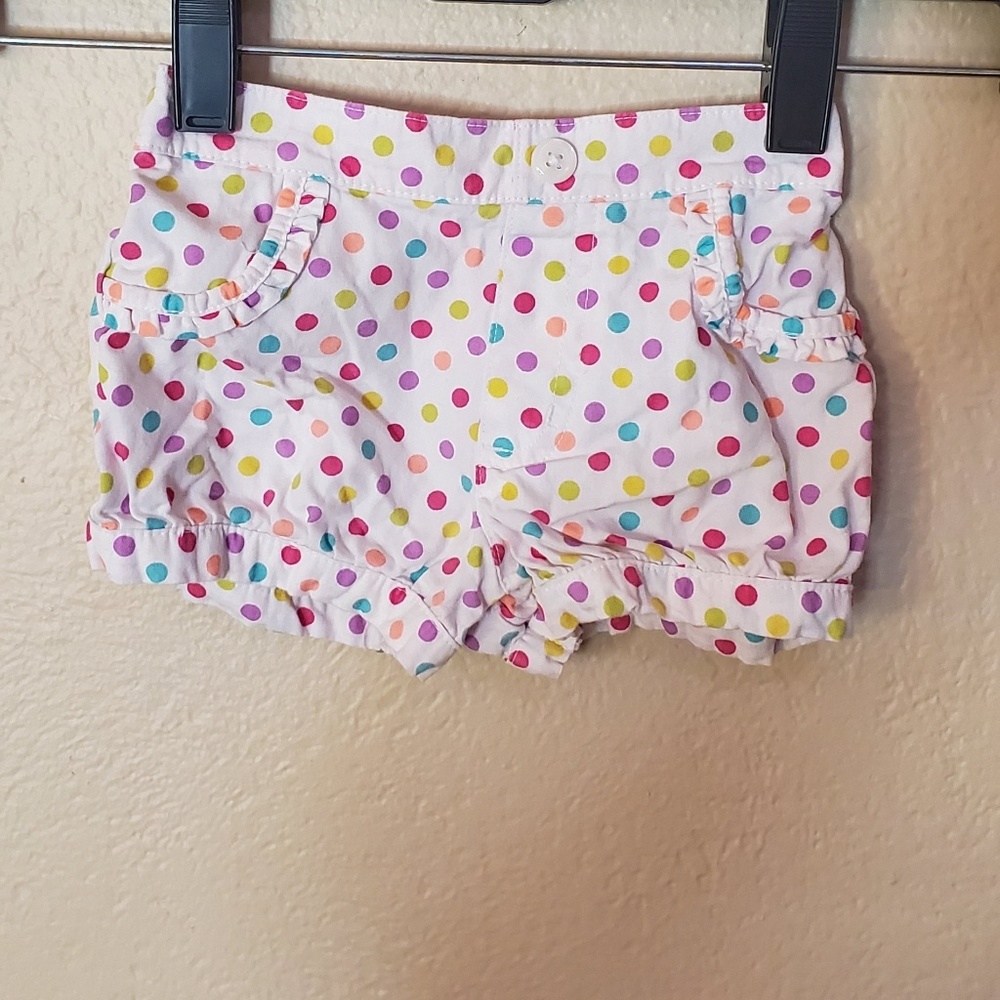 🌟 3 for $15 Deal! 🌟Garanimals polka dot shorts 12 months